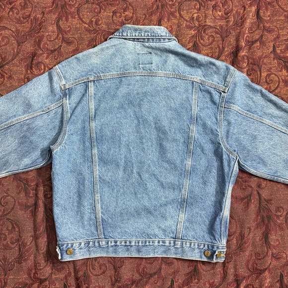 Vtg Carhartt Boxy Denim Jacket - Picture 2 of 6